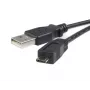 StarTech.com 3 m Micro USB laidas M/M - USB A į Micro B, 3 m, USB A, Micro-USB B, USB 2.0, laidas/laidas, Juodas