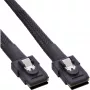 InLine SAS laidas vidinis, Mini-SAS SFF-8087 į Mini-SAS SFF-8087, su šonine juosta, 0,5 m