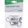 „InLine“ rišamosios vielutės 26–30 mm juodos, 10 vnt. – kabelių/laidų tvarkiklis, 30 mm ilgis
