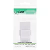 InLine USB 3.1 užfiksuojamas modulis, USB-C F/F, baltas korpusas