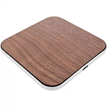 „InLine Qi woodcharge“ belaidis greitasis kroviklis, 5/7,5/10W/15W, USB-C, be logotipo