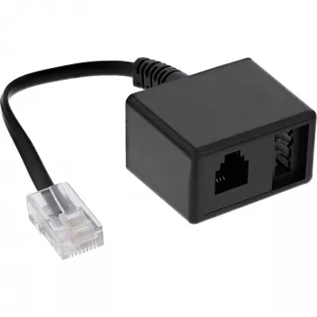 InLine TAE adapterio kabelis RJ45 kištukas į TAE-N ir RJ11 lizdus 69943