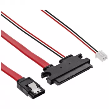 InLine SATA kabelis Banana PI su duomenų ir maitinimo jungtimi 0,35 m