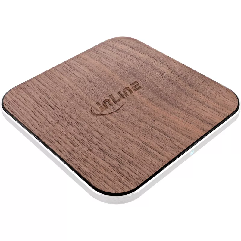 InLine Qi woodcharge, belaidis greitasis įkroviklis, 5/7,5/10W/15W, USB-C