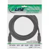 InLine USB 3.2 Gen.1 kabelis Type A kištukas / A kištukas, juodas, 3 m