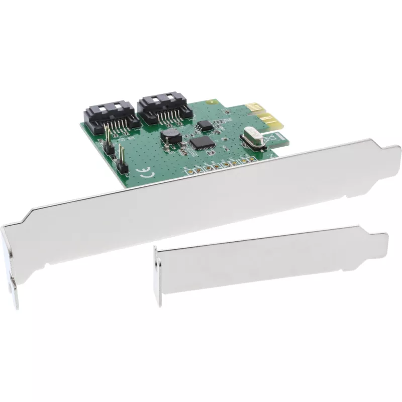 InLine sąsajos plokštė 2 prievadų SATA 6 Gb/s x1 PCIe 2.0 RAID 0 / 1 / SPAN