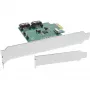 InLine sąsajos plokštė 2 prievadų SATA 6 Gb/s x1 PCIe 2.0 RAID 0 / 1 / SPAN