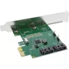 InLine sąsajos plokštė 2 prievadų SATA 6 Gb/s x1 PCIe 2.0 RAID 0 / 1 / SPAN