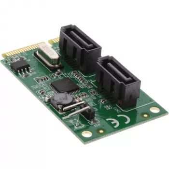 InLine Mini-PCIe 2.0 kortelė 2x SATA 6Gb/s RAID 0 / 1 / SPAN