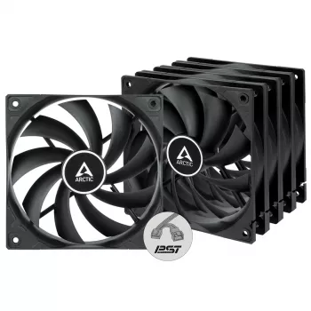 ARCTIC F12 PWM PST - 120 mm PWM korpuso ventiliatorius, 12 cm, 230 RPM, 1350 RPM, 0,3 sone, 90,1 m³/h