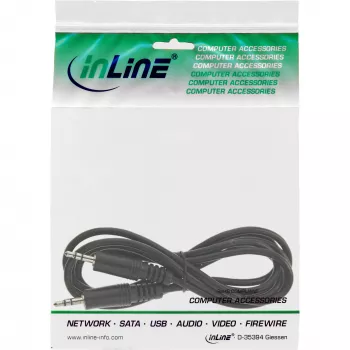 InLine garso laidas 3,5 mm stereofoninis kištukas / kištukas 0,3 m
