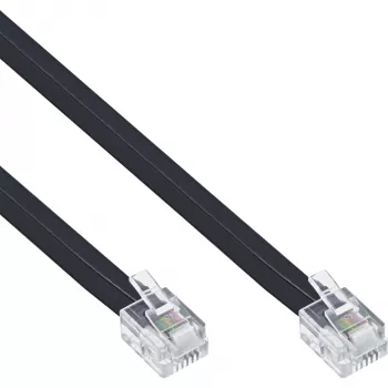 InLine modulinis kabelis RJ12 vyriškas / vyriškas 6P6C 0,5 m