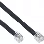 InLine modulinis kabelis RJ12 vyriškas / vyriškas 6P6C 0,5 m