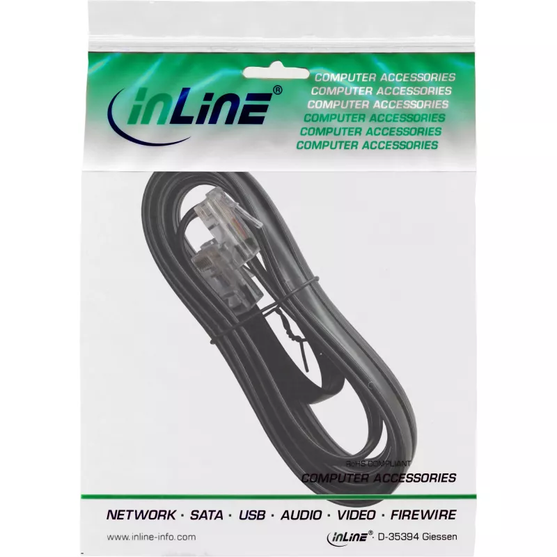 InLine ISDN kabelis RJ45 kištukas / kištukas 8P8C 5 m