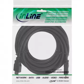 HDMI kabelis High Speed InLine 17607E 7,5 m kištukas/kištukas juodas