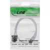 “InLine” plonas taisomasis kabelis, U/FTP, Cat.8.1, TPE be halogenų, baltas 0,5 m