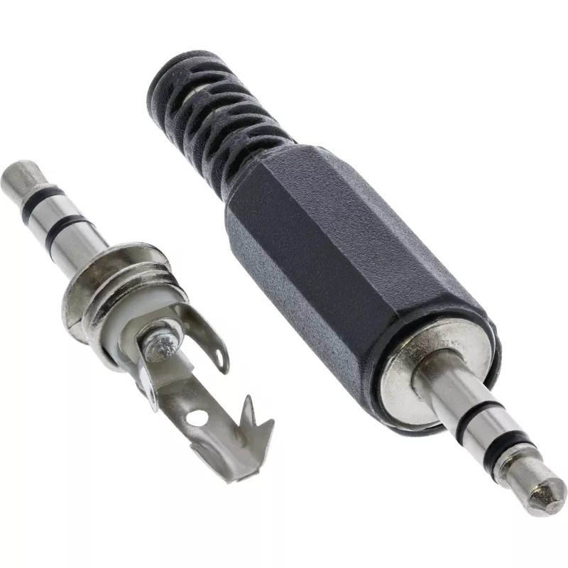 3,5 mm garso stereo kištukas InLine 99100 litavimo versija