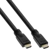 InLine High Speed HDMI kabelis su Ethernet Premium 4K2K vyriškas / vyriškas juodas 7,5m