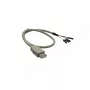 InLine USB 2.0 adapterio laidas, A tipo lizdas / vidinė jungtis, 0,40 m, birus
