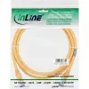 InLine komutacinis kabelis S/FTP PiMF Cat.6A be halogenų 500MHz geltonas 1,5 m