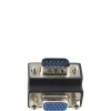 InLine VGA adapteris 90° 15 kontaktų kištukas / lizdas, InLine, 37248I