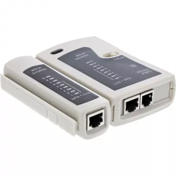 InLine RJ45 kabelių ir jungčių testeris su 9 valdymo šviesos diodais