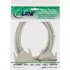 InLine nuoseklusis ilginimo kabelis, formuotas DB37 kištukas / lizdas, tiesus, pilkas, 5 m