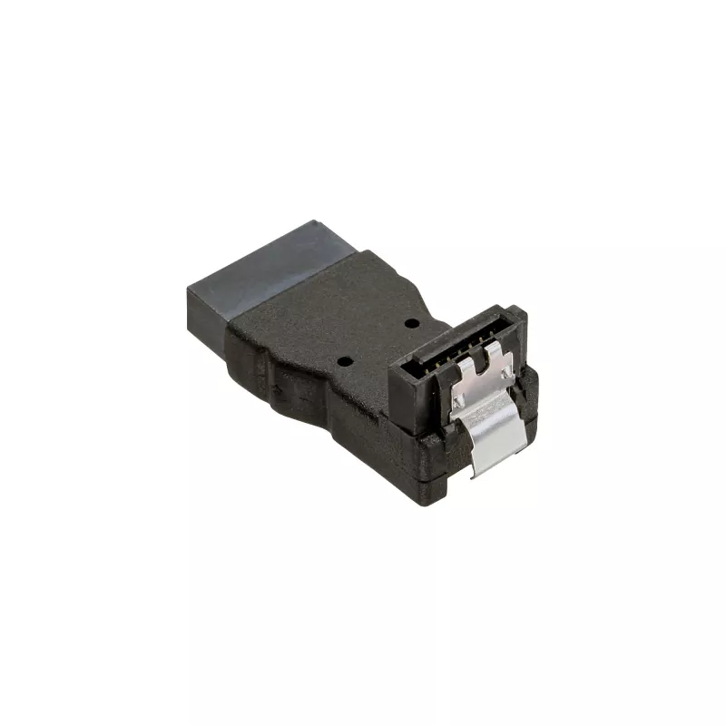 InLine SATA adapteris, vyriškas – moteriškas, kampuotas žemyn, 27700B