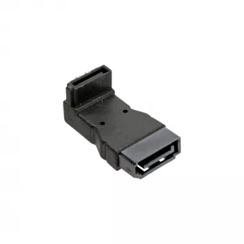 InLine SATA adapteris, vyriškas – moteriškas, kampuotas žemyn, 27700B