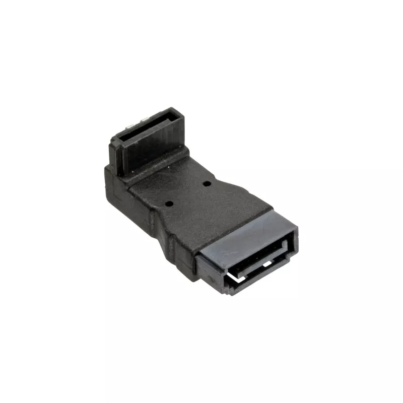 InLine SATA adapteris, vyriškas – moteriškas, kampuotas žemyn, 27700B