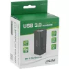 InLine USB 3.0 šakotuvas, 4 prievadų, aliuminio korpusas, su 2,5A maitinimo šaltiniu