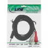 Audio kabelis 2x RCA lizdo / 3,5 mm stereo kištuko 3 m InLine 89941C