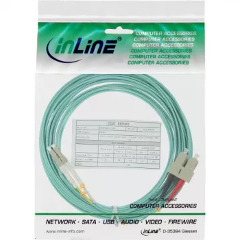 Šviesolaidinis dvipusis laidas LC/SC InLine 88642O 50/125µm OM3 2m