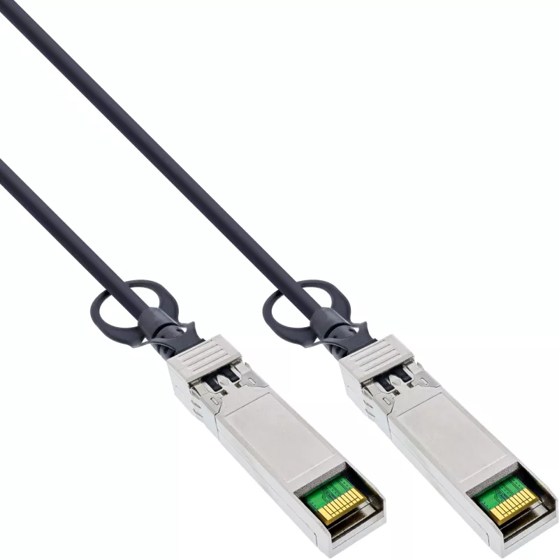 InLine 27133 InfiniBand / šviesolaidinis kabelis 3 m SFP+ juodas