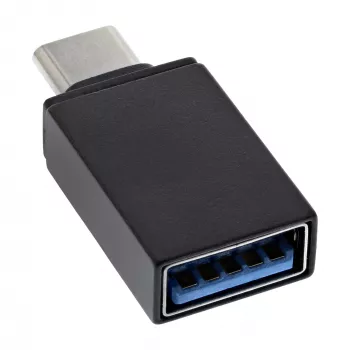 InLine USB 3.2 Gen.2 adapteris, USB-C patinas į USB-A lizdas, OTG