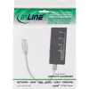 “InLine” 4 krypčių telefono prievado skirstytuvas, RJ45 kištukas į 4x RJ45 lizdus, 0,15 m