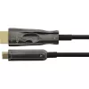 InLine USB Display AOC kabelis, USB-C kištukas į HDMI kištuką (DP Alt Mode), 25 m