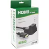 InLine HDMI stotelė, HS HDMI laidas su eternetu, kištukas/lizdas, juodas, auksuoti kontaktai, 1 m