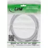 InLine maitinimo laidas, CEE 7/7 tiesus / 3 kontaktų IEC C13 kištukas, pilkas, 3 m