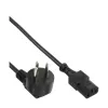InLine maitinimo laidas, Izraelio H tipo / 3 kontaktų IEC C13 kištukas, 3 m
