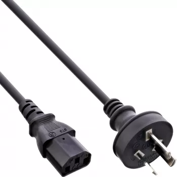InLine maitinimo kabelis, Australija į 3 kontaktų IEC C13 kištuką, 5 m