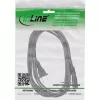 InLine maitinimo laidas su kištuku USA / Euro 8 lizdu, 3 m