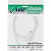 InLine maitinimo laidas, Euro kištukas / Euro8 kištukas, baltas, 3,0 m