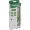 InLine plonas Audio Y laidas 3,5 mm kištukas / 2x lizdas, su garsumo valdymu 0,25 m