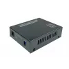 LevelOne RJ45 į SC Gigabit medijos keitiklis, PoE PSE, daugiamodė šviesolaidė, 0,5 km