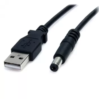 StarTech.com USB į 5,5 mm maitinimo kabelis - M tipo cilindrinis - 3 pėdos