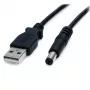 StarTech.com USB į 5,5 mm maitinimo kabelis - M tipo cilindrinis - 3 pėdos