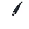 StarTech.com USB į 5,5 mm maitinimo kabelis - M tipo cilindrinis - 3 pėdos