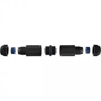 InLine Cat.6 mova, atspari vandeniui IP67, 2x RJ45 F/F, 1:1