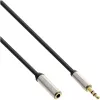 InLine plonas garso kabelis 3,5 mm kištukas / lizdas stereo 1 m